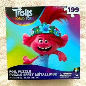 New! Trolls World Tour foil puzzle 🧩 199 pieces